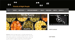 Desktop Screenshot of friendsofnightpeople.com